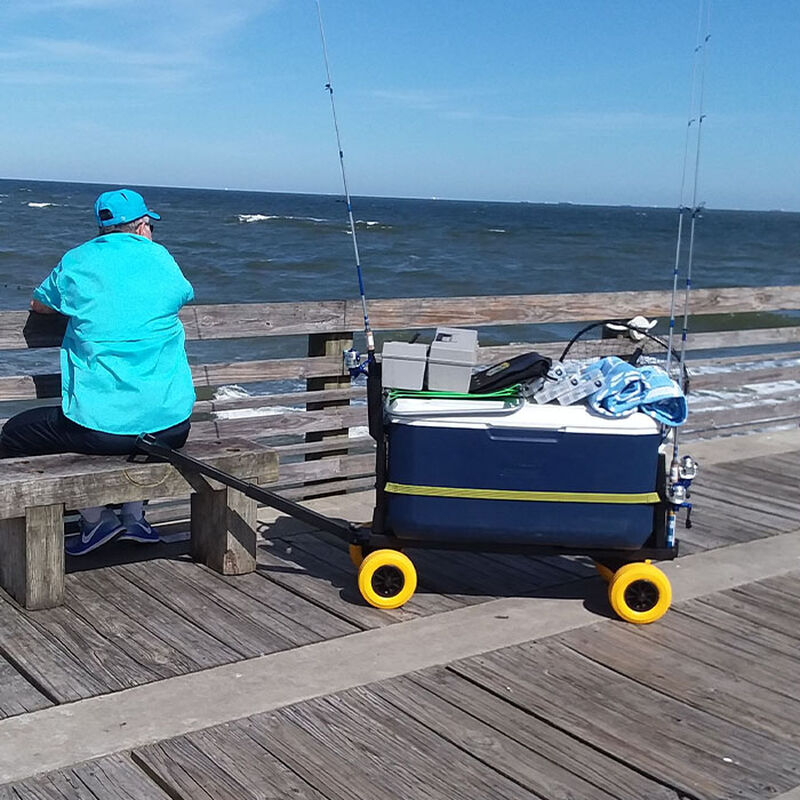 Mighty Max Pier Fishing Cooler Cart image number 6